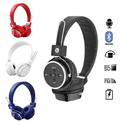 Fone Headset Bluetooth Recarregável