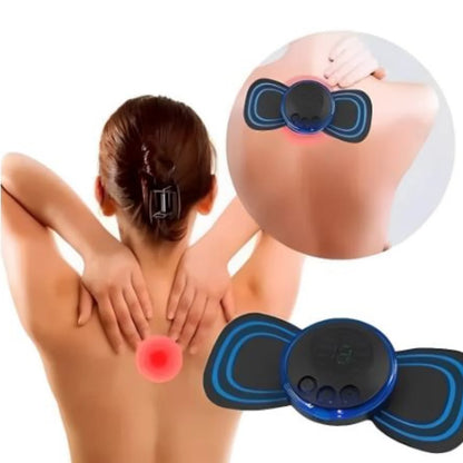 Mini Massageador Portátil Elétrico Cervical