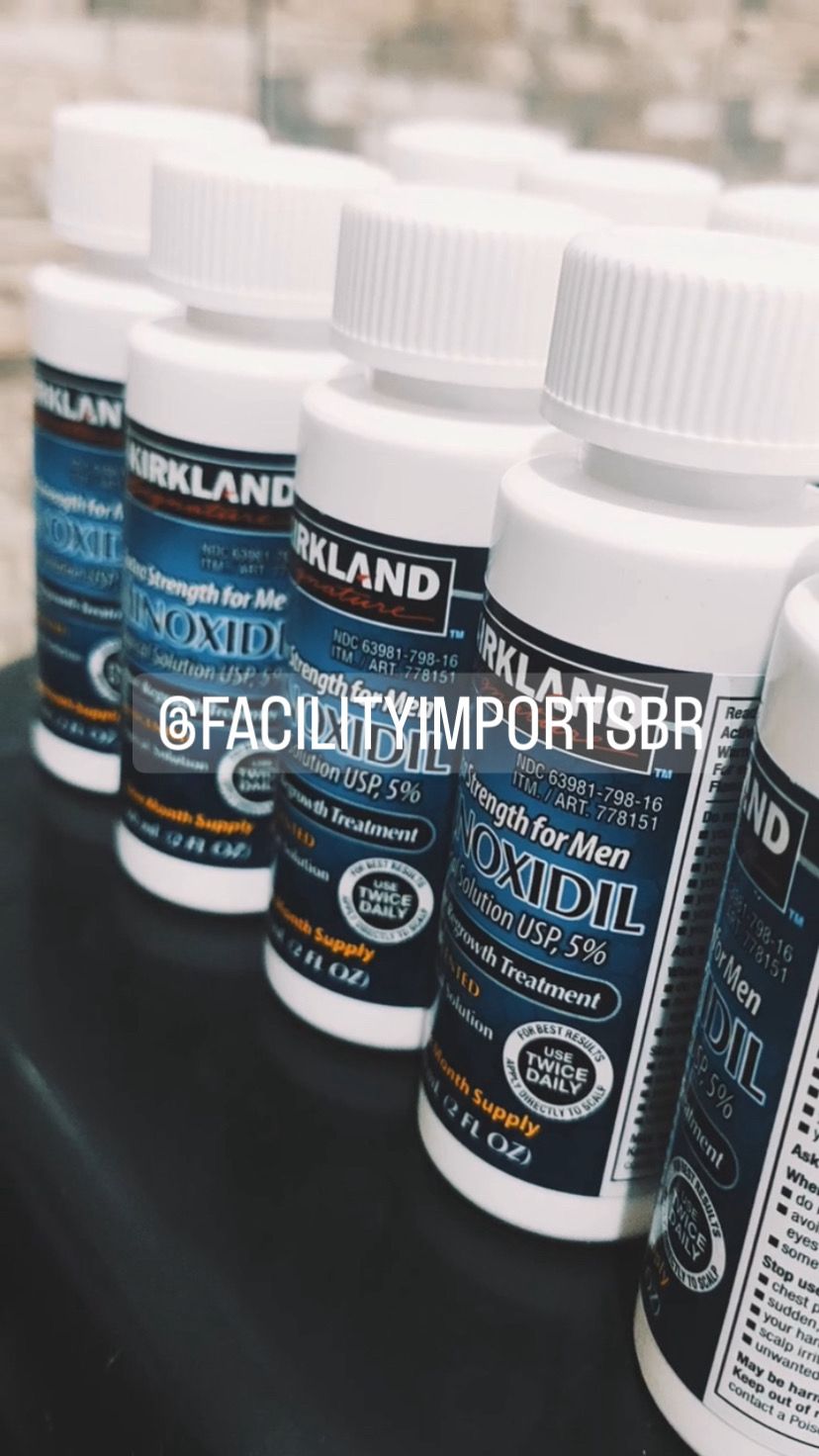 Minoxidil Caixa 6unid Kirkland 5% Original (frete a combinar)