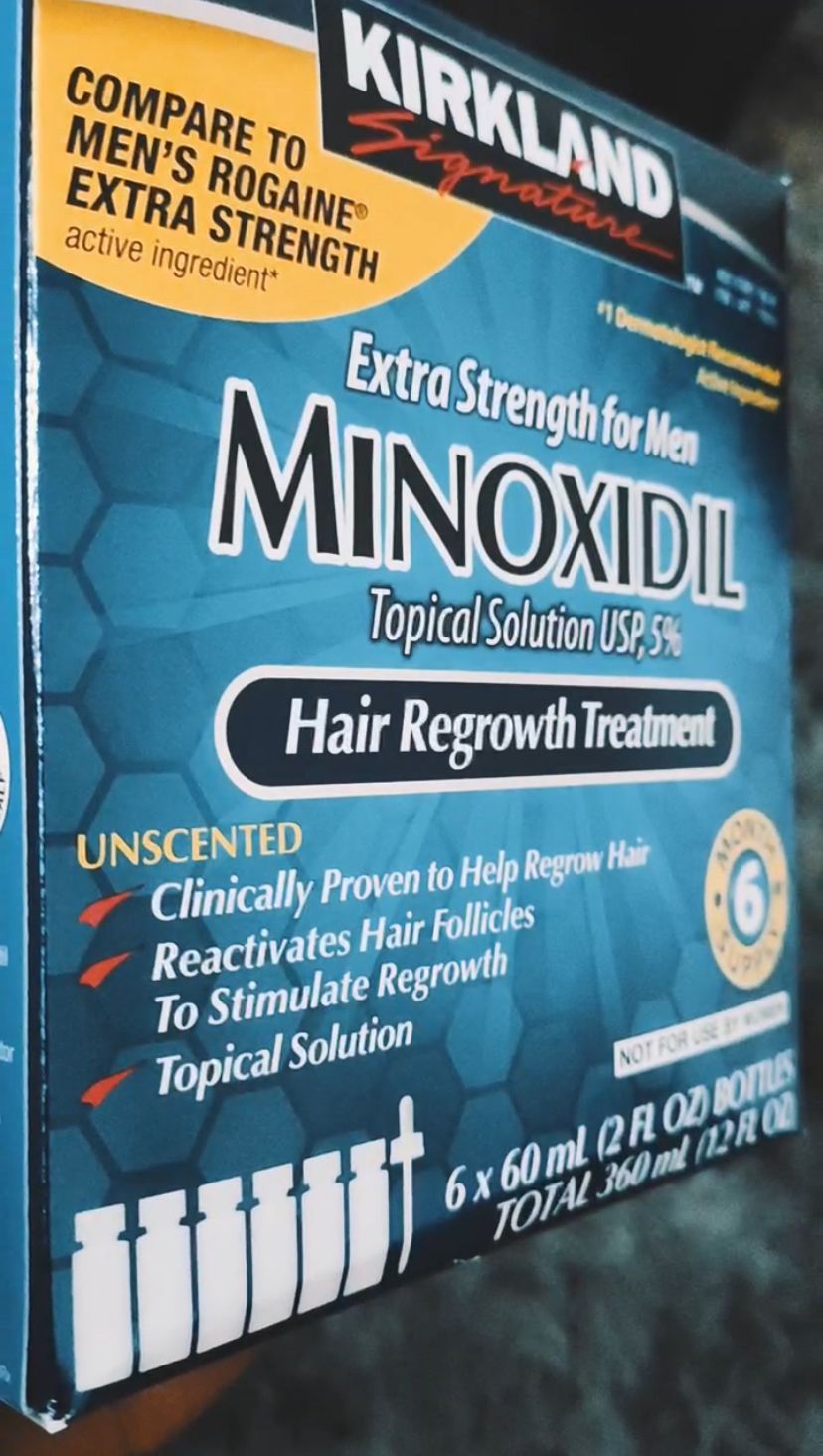 Minoxidil Caixa 6unid Kirkland 5% Original (frete a combinar)